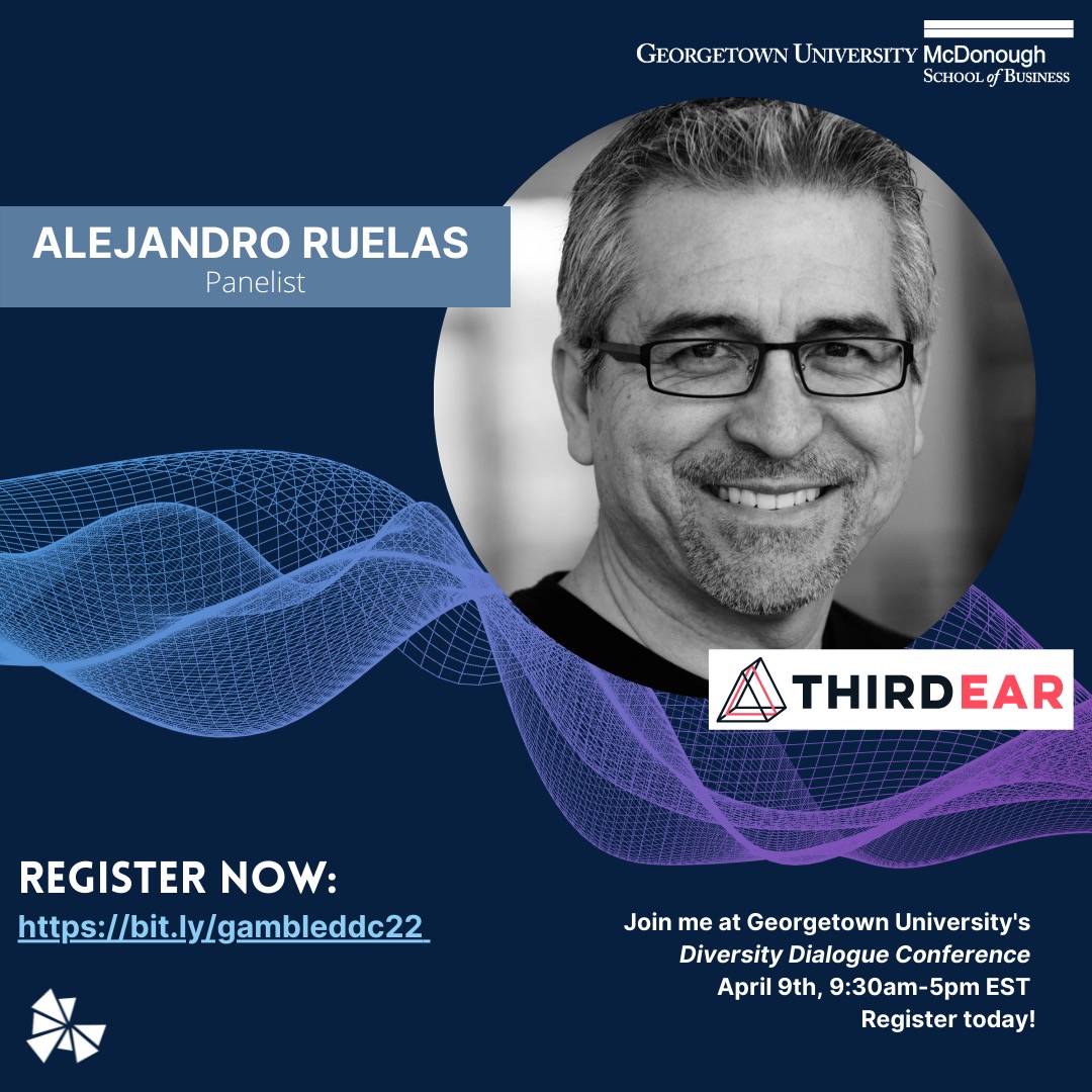 Alejandro Ruelas (@ruelas30606) on Twitter photo Thanks to GAMBLE (Georgetown Aspiring Minority Business Leaders & Entrepreneurs) <a href="/Georgetown/">Georgetown University</a> for the kind invitation to speak at Georgetown University's Diversity Dialogue Conference. Looking forward to a robust discussion. Thanks to GAMBLE (Georgetown Aspiring Minority Business Leaders & Entrepreneurs) <a href="/Georgetown/">Georgetown University</a> for the kind invitation to speak at Georgetown University's Diversity Dialogue Conference. Looking forward to a robust discussion.