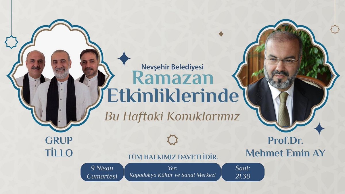 tvnev_'s tweet photo. Grup Tillo Konseri Ve Prof. Dr. Emin Ay Sohbeti Bu Akşam 21:30 da Canlı Yayınla Tvnev Ekranlarında https://t.co/Omw9W7GsxX