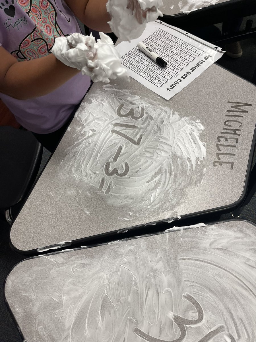 Any excuse to use shaving cream! <a href="/CLESLilTexans/">Clara Love ES</a>