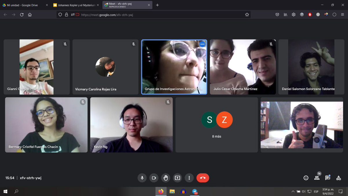 GUIA_USB's tweet image. ¡Nada mejor que astronomía y amigos! Si pudiste asistir a la charla sobre Johannes Kepler y el Mysterium Cosmographicum, ¡muchas gracias por participar! 💖🪐

Y si no pudiste asistir, ¡no te preocupes! Muy pronto traeremos más actividades especiales e interesantes para ti 💫