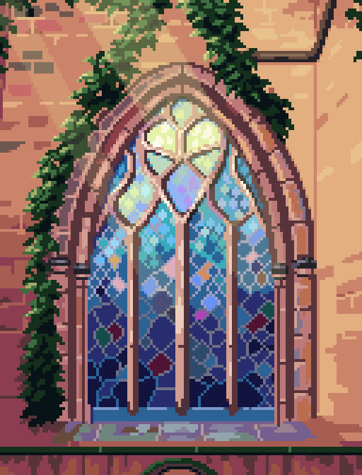 Pixel Art Journey Church Window Pixelart T Co Naffyp26qt Twitter