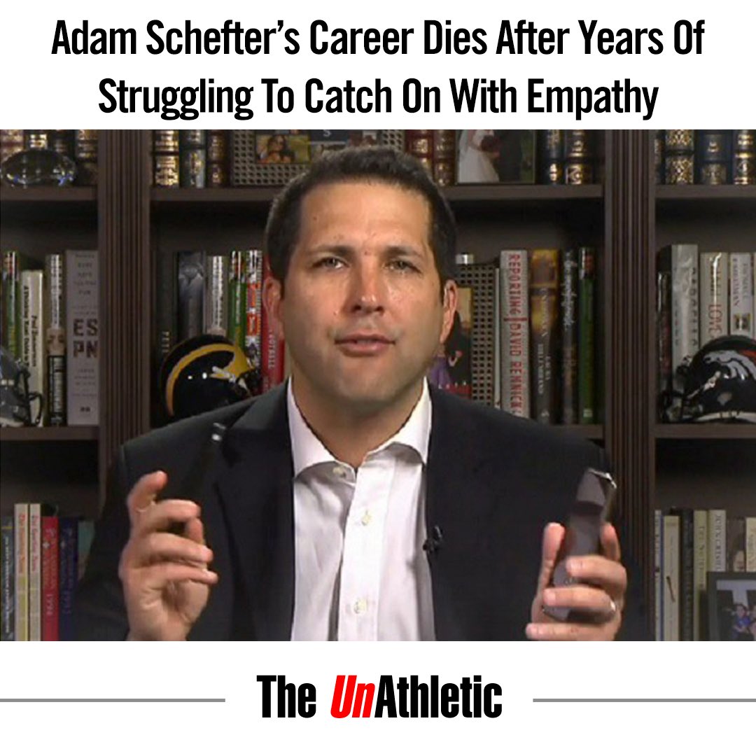Follow the UnAthletic on Instagram

 #AdamSchefter 

instagram.com/p/CcJEdVLF5s2/…