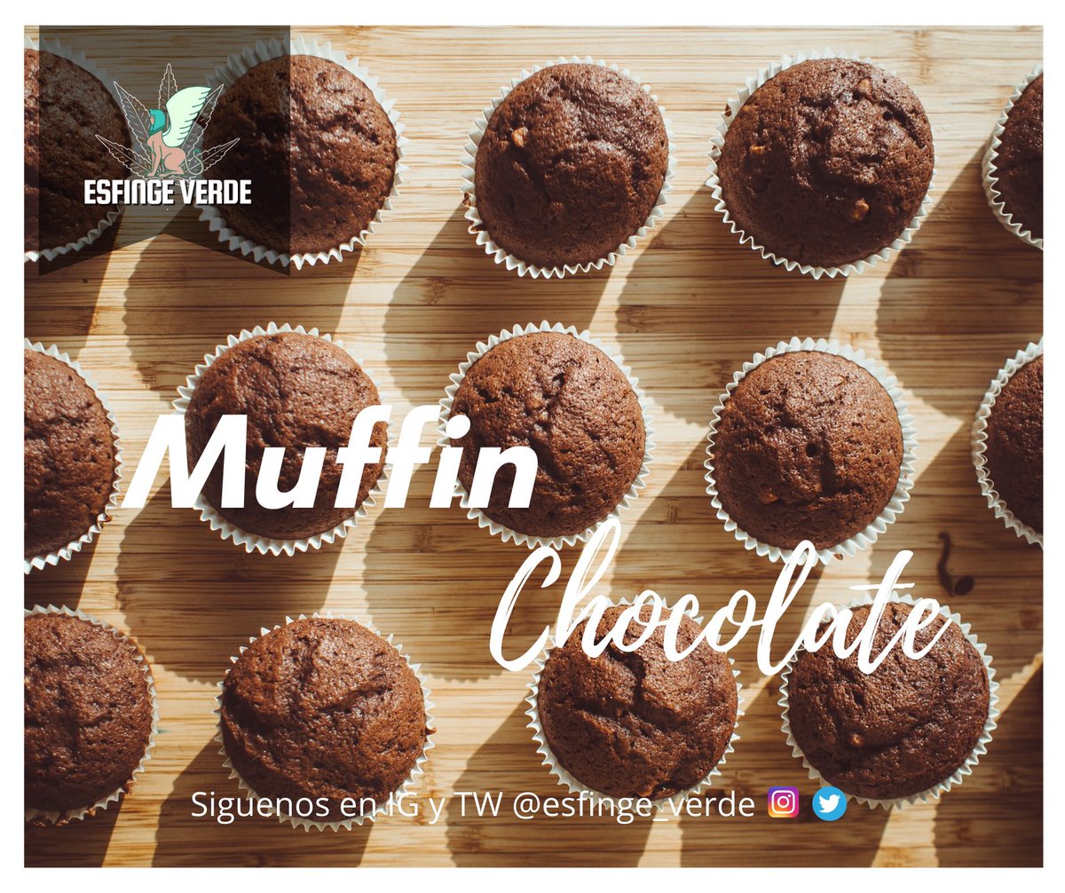 Esfinge_verde's tweet photo. ⭐️🧁Muffin estelar 🧁⭐️

Un delicioso sabor chocolate que seguro te eleva 🚀🍃 #Muffins 

Anticipa tus pedidos. 
🚨14 al 18 abril NO HABRÁ SERVICIO. 

#EsfingeVerde✳️ https://t.co/uq3FXYdTis