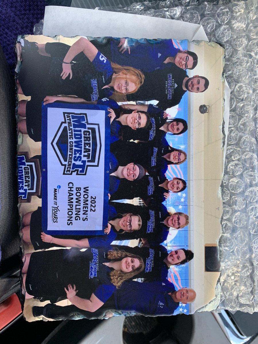 Today the Kentucky Wesleyan College Bowling teams had a season ending lunch at Moonlight BBQ in Owensboro…a great turnout of parents!!  Thank you to everyone for the great gifts given to me today!!! Will treasure our time together! <a href="/KWCBowling/">KY Wesleyan Bowling</a>