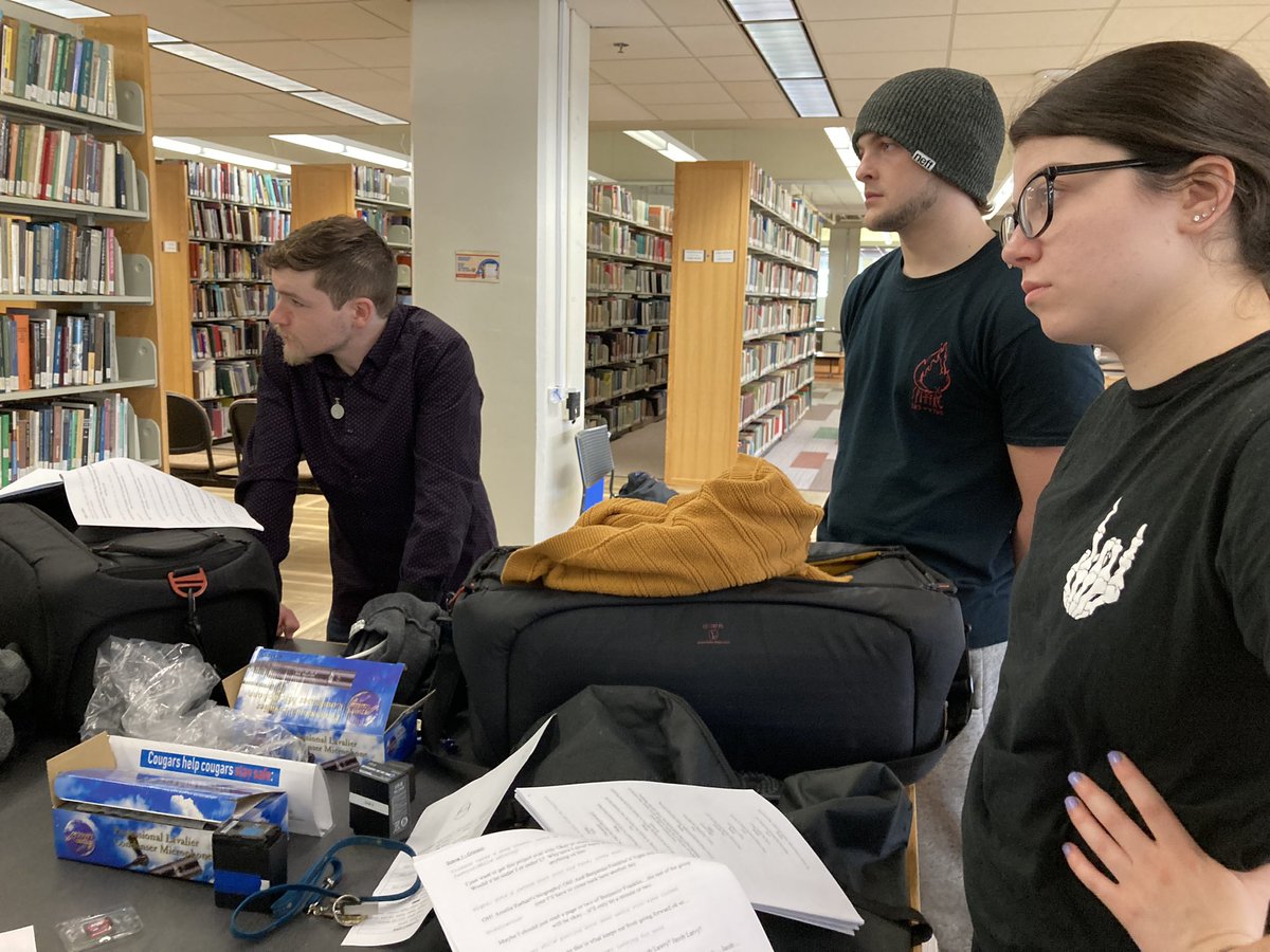 KeanTv's tweet photo. KeanTV crew working with students from Institute of Music in Elizabeth.  Helping to create their vision.  #Community @KeanUniversity @KeanDeanCLA https://t.co/QaTMb1jdKT