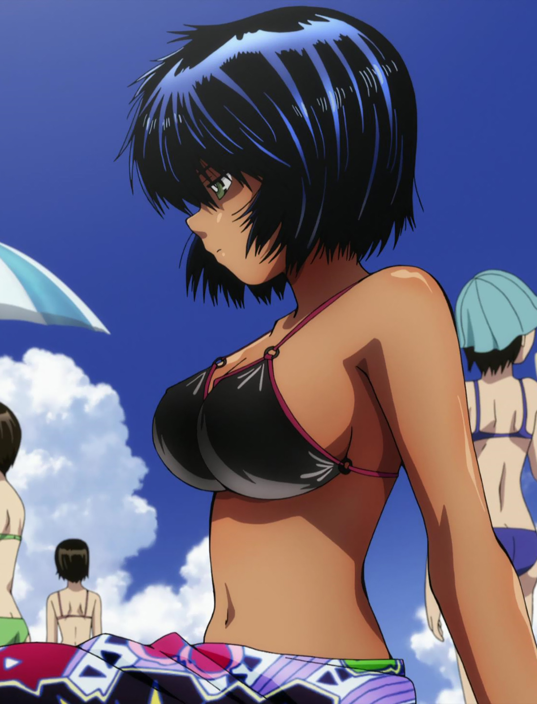 Urabe Mikoto, Mysterious Girlfriend X, anime girls, bikini