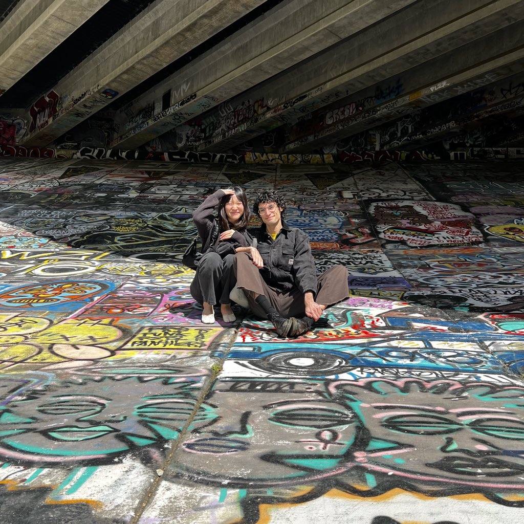 bluestswallow's tweet image. me n adam :-)