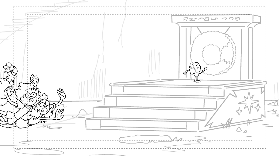 past alex deciding to hyperfixate on keyframing these falling panels for no reason. incredible 