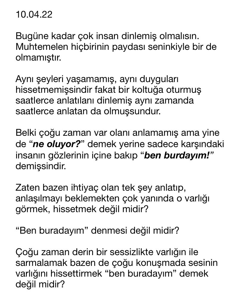 blogmerve's tweet photo. 10.04.22 📌

Gece gelen yazma perileri ve dönüp baktığımda “ben burdayım” diyebildiğim her ana bırakabildiğim bir kaç satır ve iyikiler… https://t.co/Jqk9Ueq4Lf