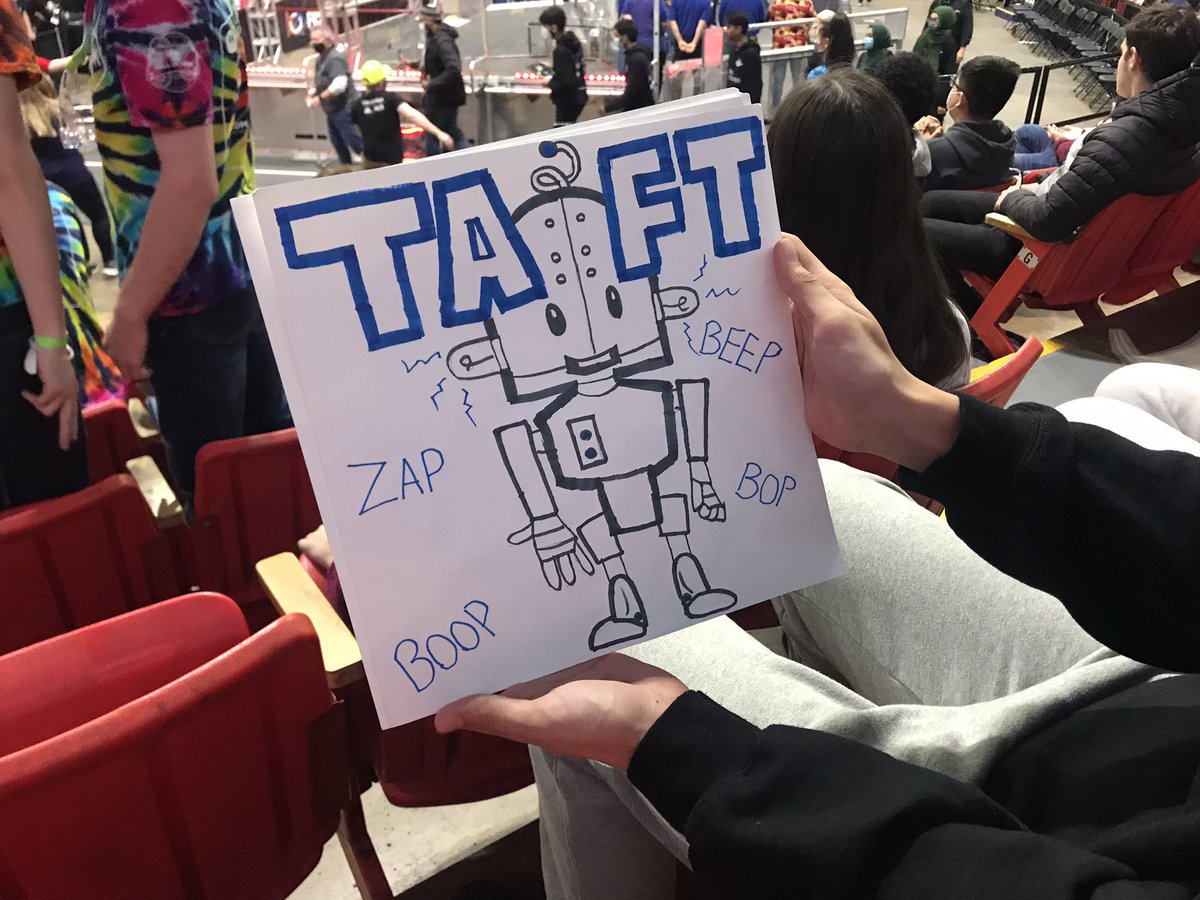 RoGazga's tweet photo. Congrats to the #TaftHighSchool robotics team for winning the #FirstIllinois Regional Midwest robotics competition. Amazing work by all the teams from all over. @ChiPubSchools #Winning https://t.co/hVFdErpkjw