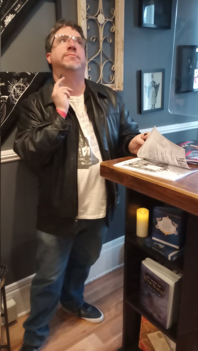 Vlada_GN's tweet photo. Was at Vamp Fangs today signing the new order of books they put in. It's a real privilege to be the only book of fiction they carry in their store.
#vampfangs #vampires #horror
#vladaadraculatale #comicbooks https://t.co/BQ240u3vZZ