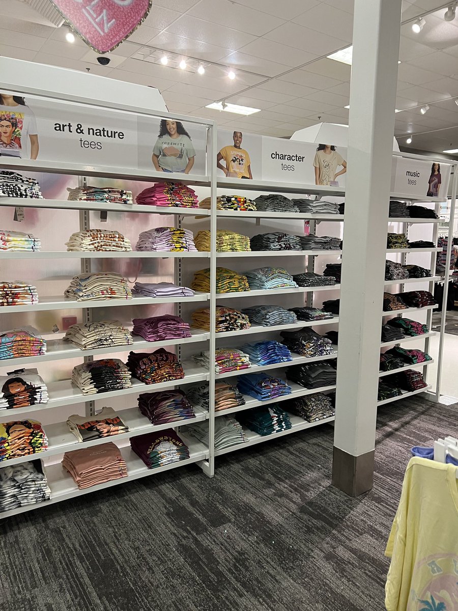Courtney 🎯 (@courtshellnu) on Twitter photo When a fresh graphics set stops you dead in your tracks during your morning salesfloor spin. 👀 Way to GO style team! 👏 Our guests are going to love shopping our new set up! <a href="/PhillipstKelsey/">Kelsey Phillips</a> <a href="/GMB0923/">Gregory Butkovich</a> <a href="/MARIA_TGT/">Maria M</a> <a href="/PutsNobody/">NobodyPutsVisualsInACorner</a> When a fresh graphics set stops you dead in your tracks during your morning salesfloor spin. 👀 Way to GO style team! 👏 Our guests are going to love shopping our new set up! <a href="/PhillipstKelsey/">Kelsey Phillips</a> <a href="/GMB0923/">Gregory Butkovich</a> <a href="/MARIA_TGT/">Maria M</a> <a href="/PutsNobody/">NobodyPutsVisualsInACorner</a>