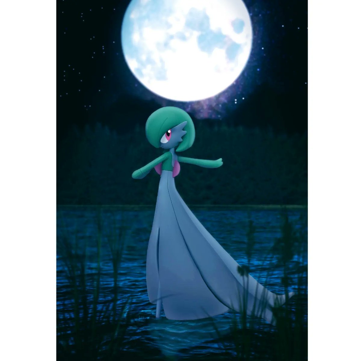 Bryanstein20's tweet photo. Moonlight Dance 

#pokemon #gardevoir #Nintendo #toyphotography #photoshop #photoediting https://t.co/5SL9znwfDT