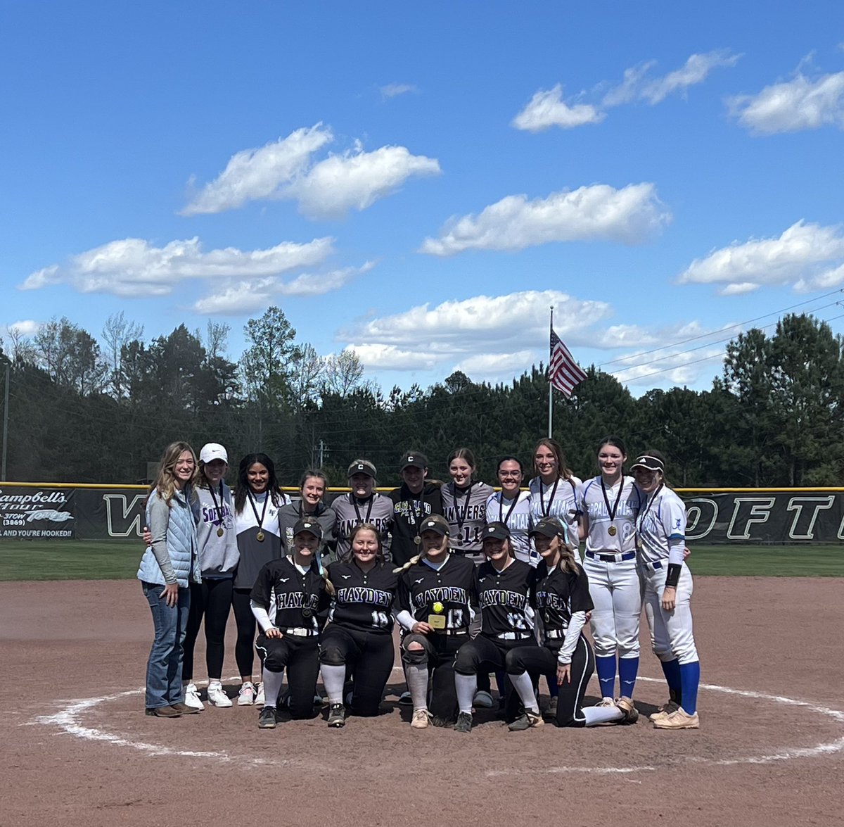 kileygrace13's tweet photo. So proud of my team and how we preformed this weekend! Hayden Wildcats are your county champions for the 11th year in a row. Also honored to make the All County Tournament team! #fury2024premiersewell @Fury2024 https://t.co/97l680KOgj
