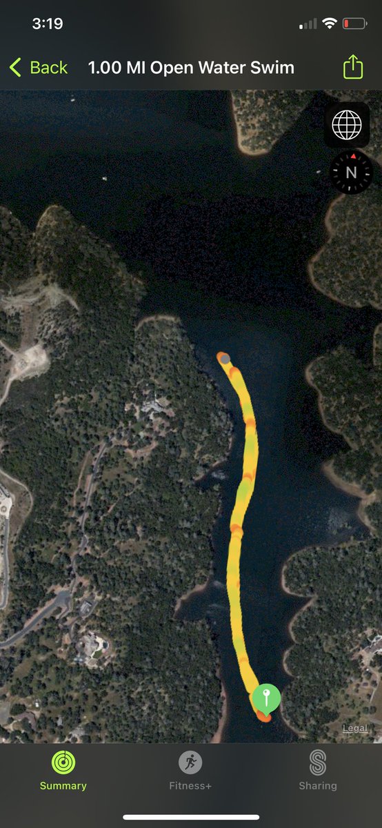 The 2022 OW swim season has begun. Folsom Lake water temp this AM was a “balmy” 61 degrees, but not bad for April 9th. Always a great feeling to step back into liquid with the swim mates. <a href="/FolsomLake/">Folsom Lake</a>