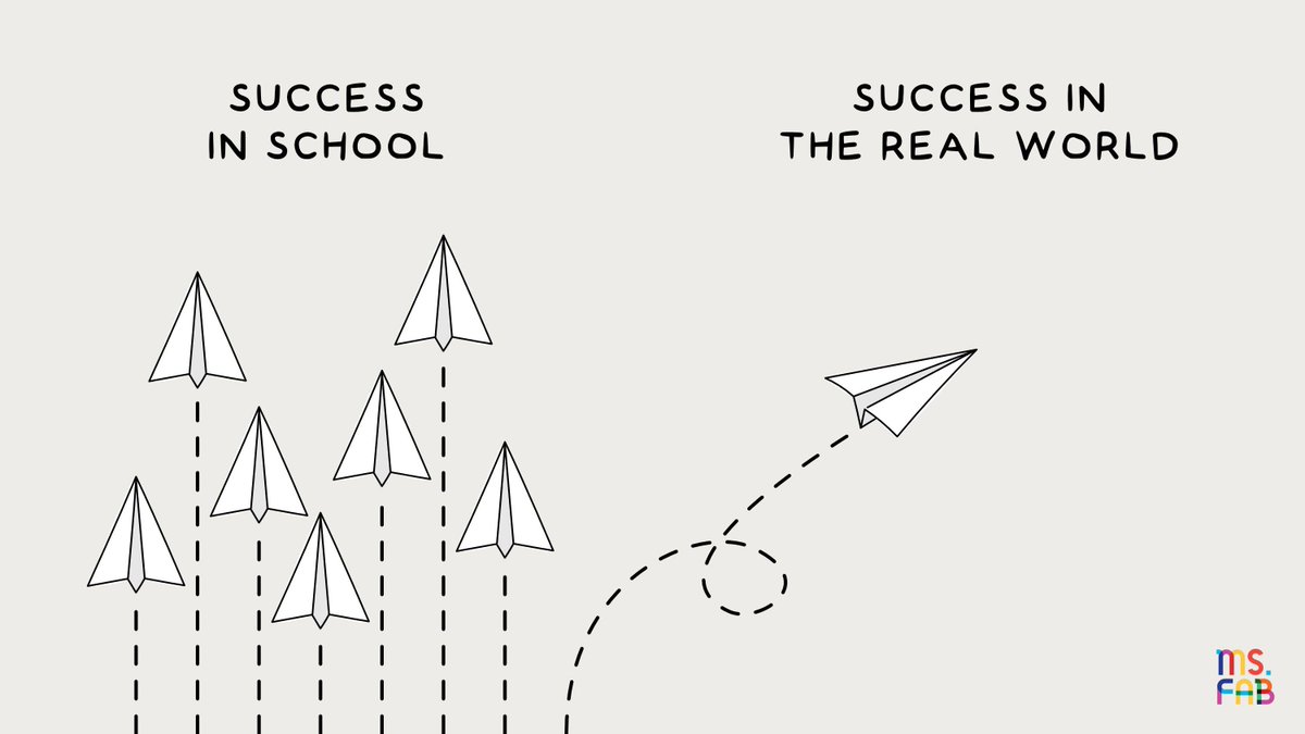 virginiog's tweet photo. El éxito en la vida académica no siempre es un buen predictor del éxito el nuestra vida laboral o personal https://t.co/RxDcTkq6zc