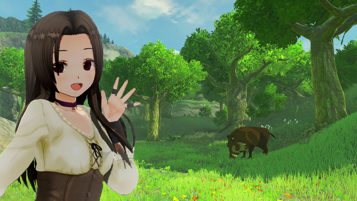 LightKeyHolder's tweet image. “Decided to take a little trip and traveled to the world of Hyrule! Such a beautiful and magical place, just like Magnolia!”