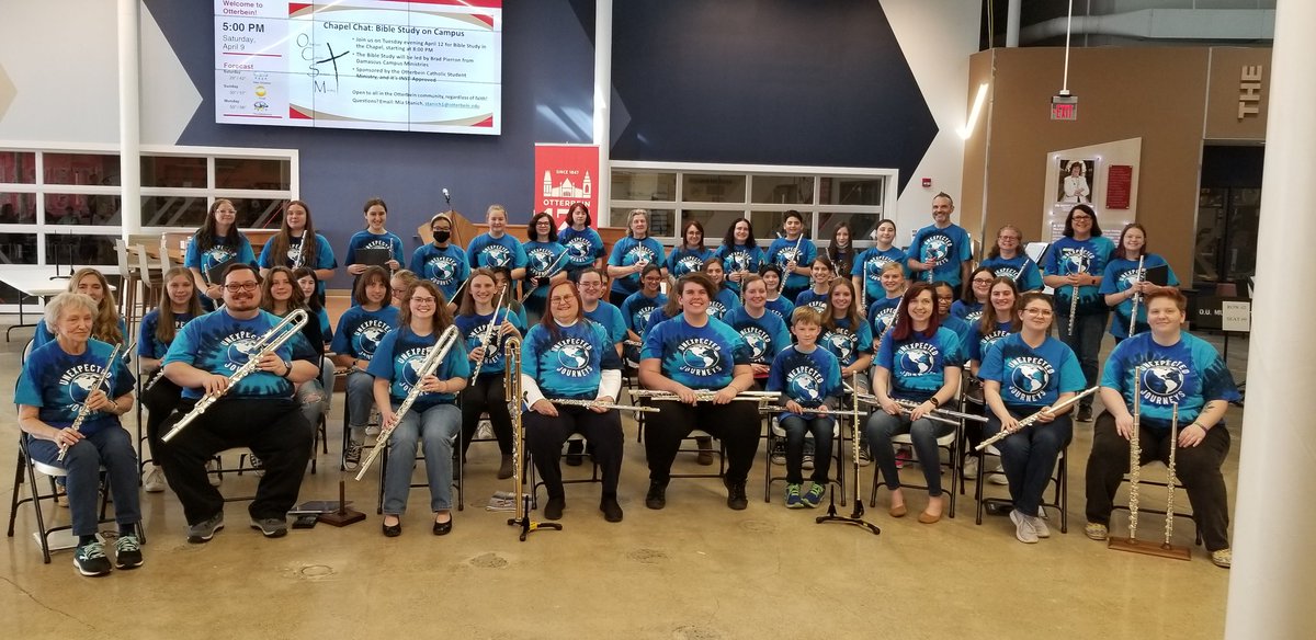 mankgoo's tweet photo. @otterbeinpres we had an awesome time at Flute Choir Day at The Point today. We had 48 musicians in attendance!  I was very disappointed to not have a lawnmower accompanying us! https://t.co/lTd0dqEfPg