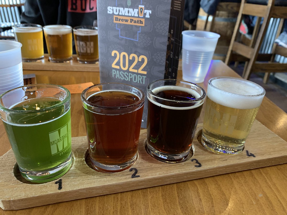 aberresford's tweet photo. When the weather sucks, you drink beer #summitbrewpath @AkronSummitCVB https://t.co/5X9nCq6gbD