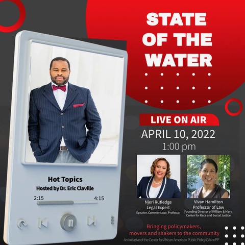 Make sure to tune in to State of the Water Radio Show tomorrow at 1pm to hear Center Director Hamilton discuss Ketanji Brown Jackson's confirmation to the Supreme Court. Go to nsu.edu/wsnb to listen, we can't wait to hear her insights!