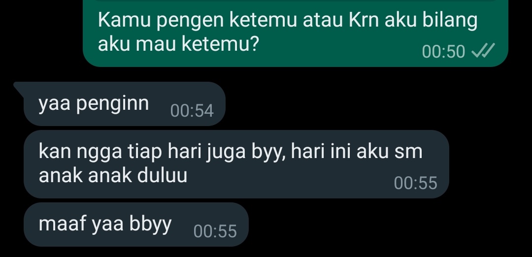 Echauliaa's tweet photo. Brengsek bgt ya gw , jahat bgt gw , ga mikir, bodoh, tolol
Cuma Krn kangen aja reseknya minta ampun... Ayolah mikir dunia lu bukan dia aja, gt pun sebaliknya!! https://t.co/XEd7y53ZNY