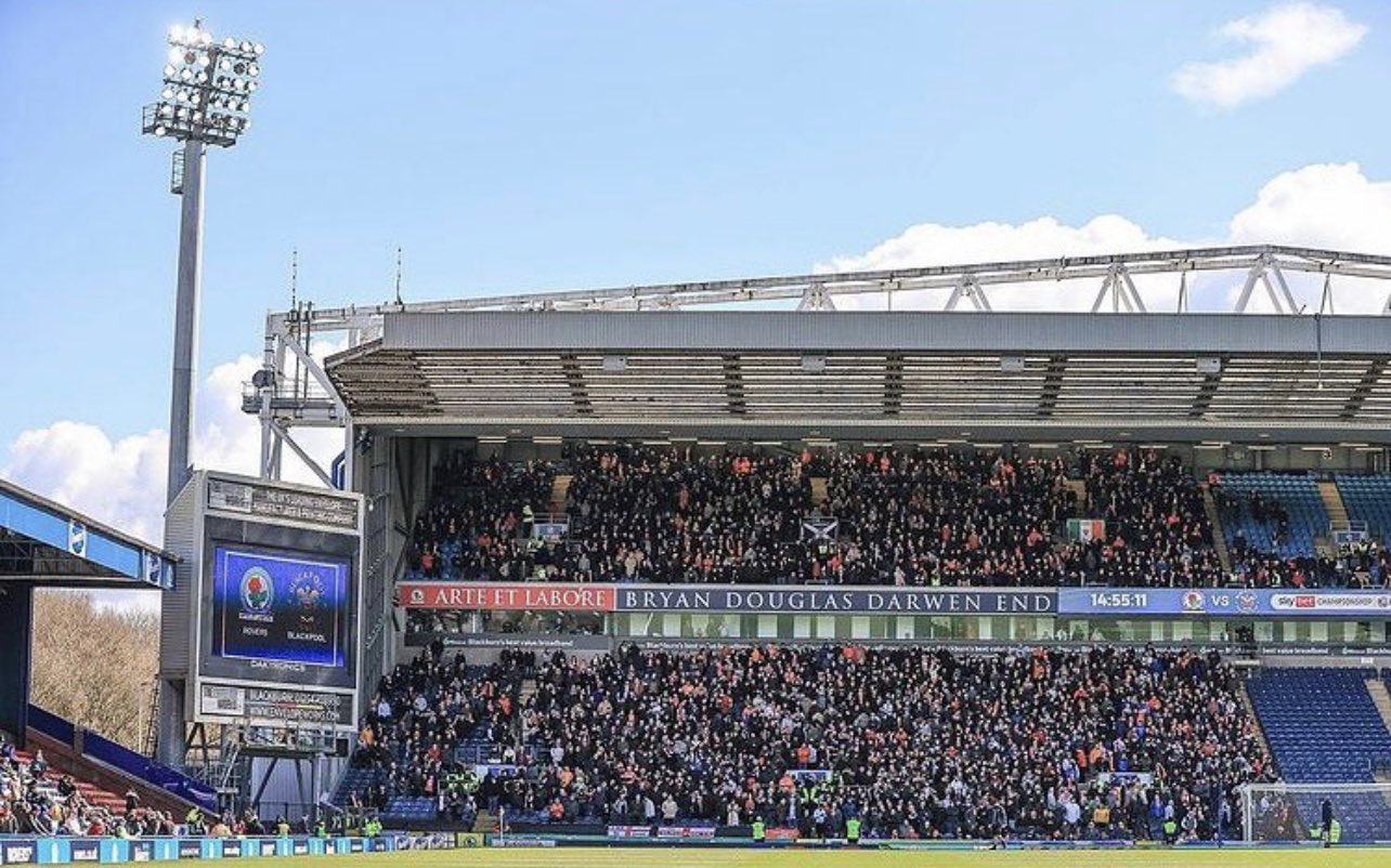 The Away Fans on Twitter "Blackpool fans at Blackburn today. 