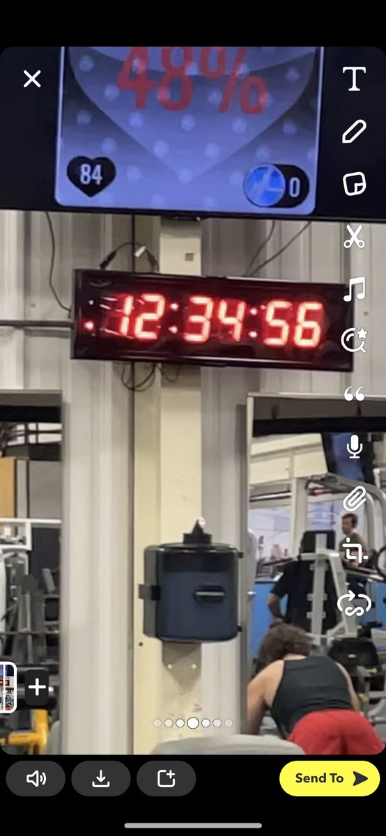SaboCaniglia's tweet photo. Caught this at the gym. Figured I’d share https://t.co/FkUYmTrfSz