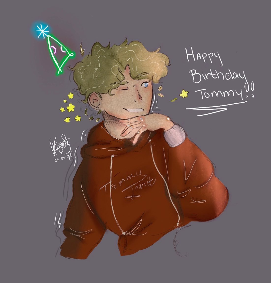 kiiispell's tweet photo. happy birthday tommy you’re super old now loser https://t.co/buW1Nhlvt2