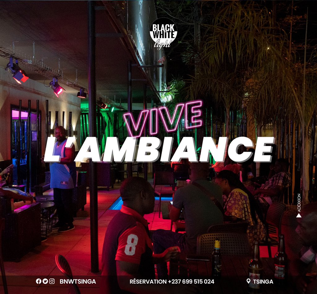 BlackTsinga's tweet photo. Il y’a ambiance et AMBIANCE 🔥🕺💃🏽
Viens enjoy ta chose ce soir 😉🍻

Njoka - Ambiance - Yamo

#blackandwhitetsinga #enjaillement #ambiance #samedi #samedisoir #nightout #tsinga #sortie https://t.co/RCHIHdAf9v