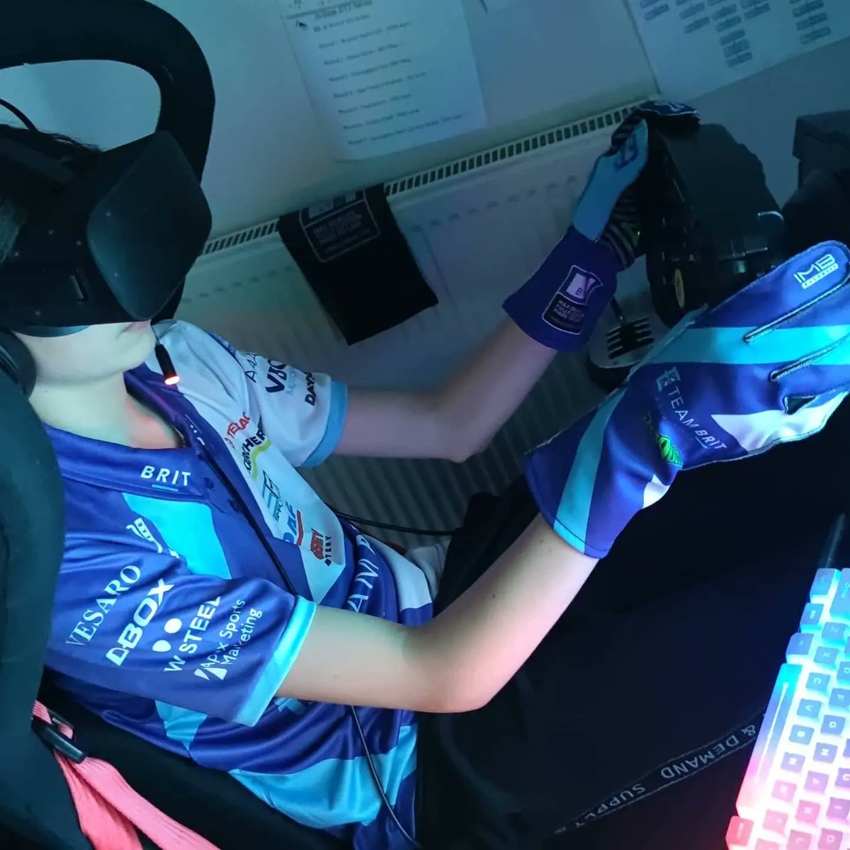 SandroBallest19's tweet photo. After a little break back on the sim today racing in the Nurburgring 24hr๐
I will be driving a few stints in the eTeamBRIT BMW M4 GT3 & streaming them live on my Facebook page throughout โฌ
FB.Sandro#19
#MyLifeOnTheFastTrackCBBC
#RacingWithAutism
#OneNine
#unleashwhatyouCANdo https://t.co/jibOYAvwJA