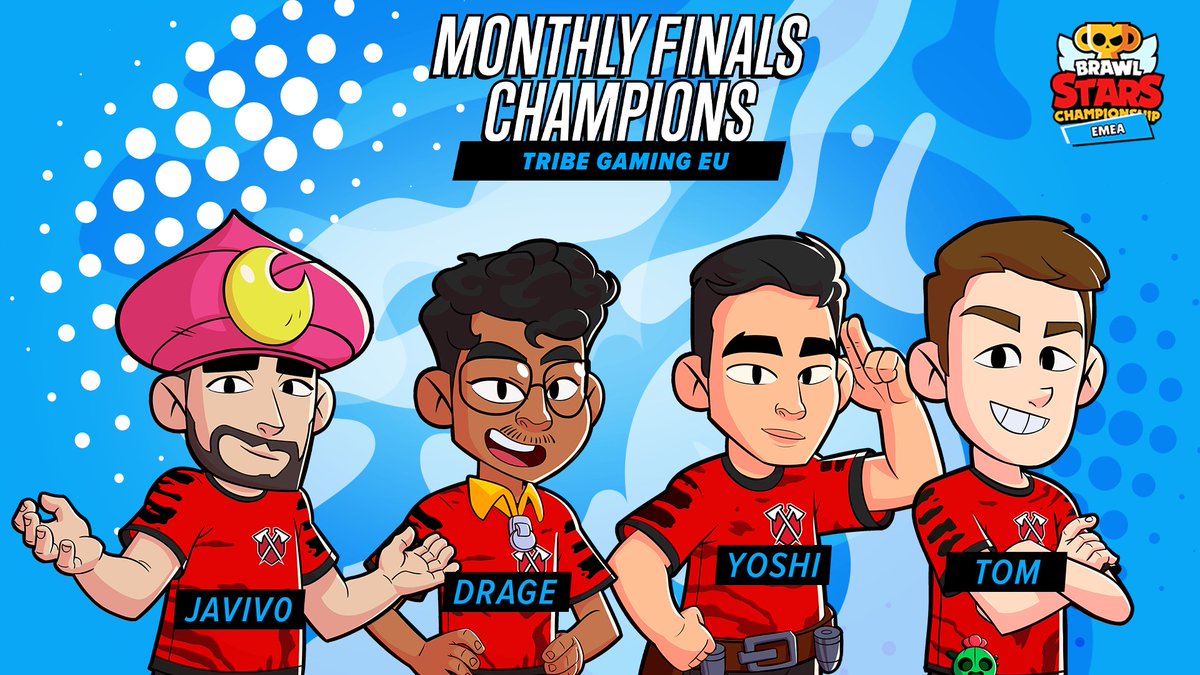 Champions of March!  Brawl Stars – Tribe Gaming