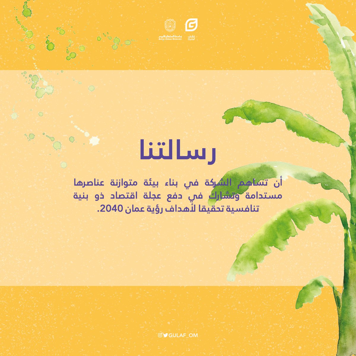 شركة غُلاف | Gulaf Company tweet media