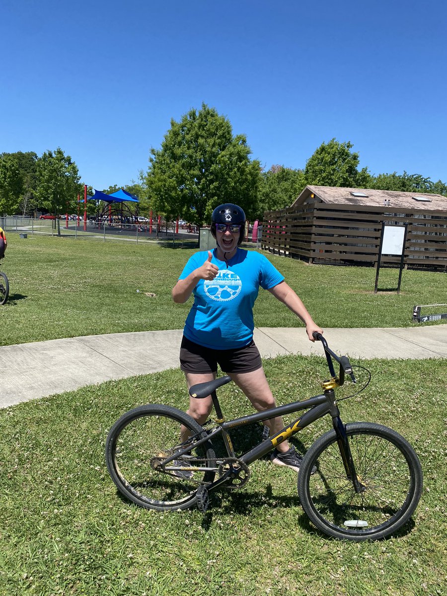 SamanthaCMorgan's tweet image. I finally did the BMX track at the Perkins Road Park #yeahbike #dontbescared