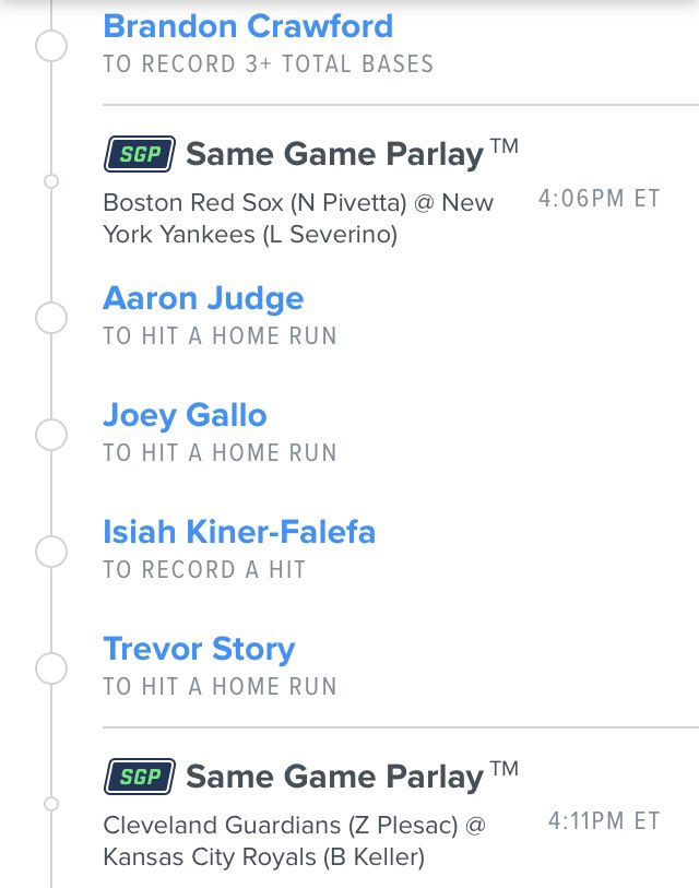 MCbets__'s tweet photo. 🚨Risk $1.46 win $993k ⚾️🎟
I realllly like this. Couple spots in each game where these spots are ABSOLUTELY attainable.
Tail/water/ditch as necessary!! Lets have some fun ✅
#GamblingTwitter #MLB #MLBTheShow #THEMILLY https://t.co/P6MckQIUSQ