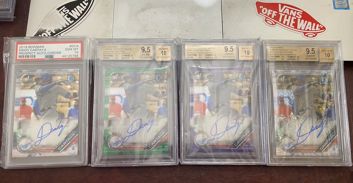 1stTeamTalent's tweet photo. Need to move my Diego Cartaya slabs, any interest? #Dodgers @WatchTheBreaks @RyansCardssLLC 
#thehobby https://t.co/OELVxf8dFN