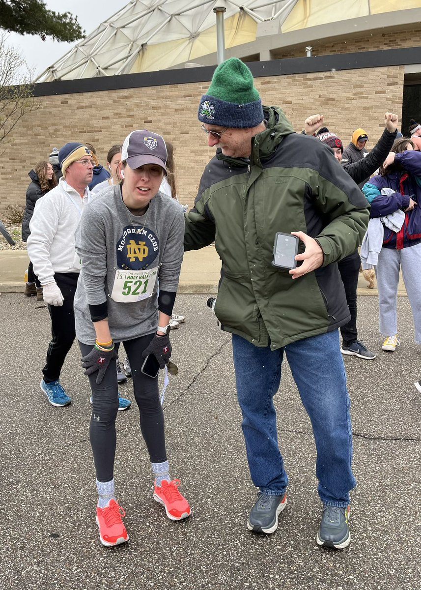 SarahNHiggins's tweet photo. Holy (shit I ran a) Half. https://t.co/viIIYMSzmM