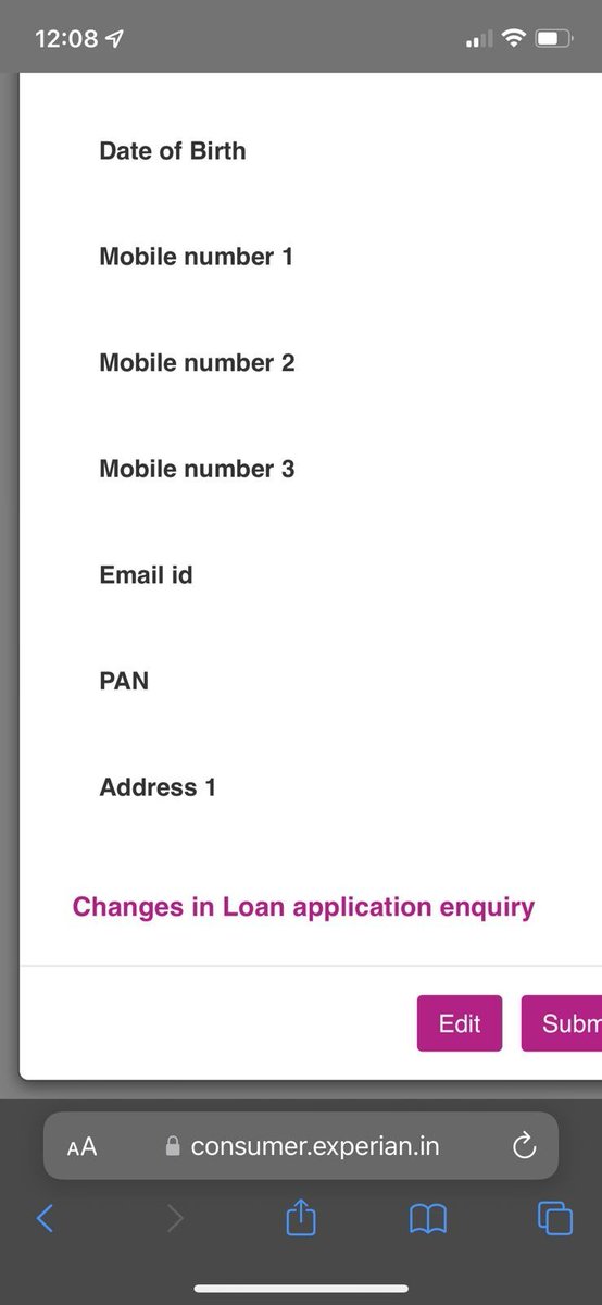snikhil_social's tweet image. Hey @experianhelp_us, while exploring #CRED I stumbled upon my credit score which is provided by you. Know what, there are 5 fake loan accounts merged with mine and badly effecting my #CreditScore. Best part, I&apos;m unable to raise dispute on your website.
(ERN): 1649525569054