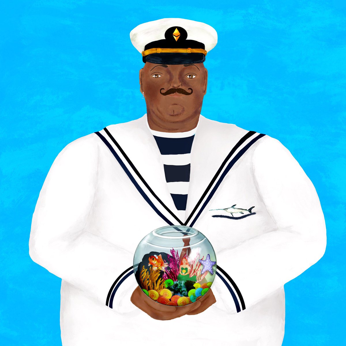 Challenge: find the mermaid! 🧜‍♀️ #ahoy #wearethesailors