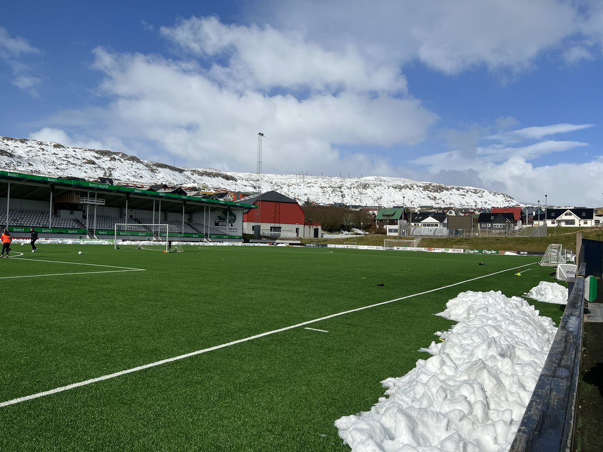 AndyRobsonTips's tweet photo. Incredible day getting a tour of the Gundadalur Stadium, home of our team @B36. Now heading out for dinner with the board of directors.

Big day tomorrow. Bets, giveaways and of course, it’s NSI Runavik away. 🚌 https://t.co/uZnRNb1Jwa