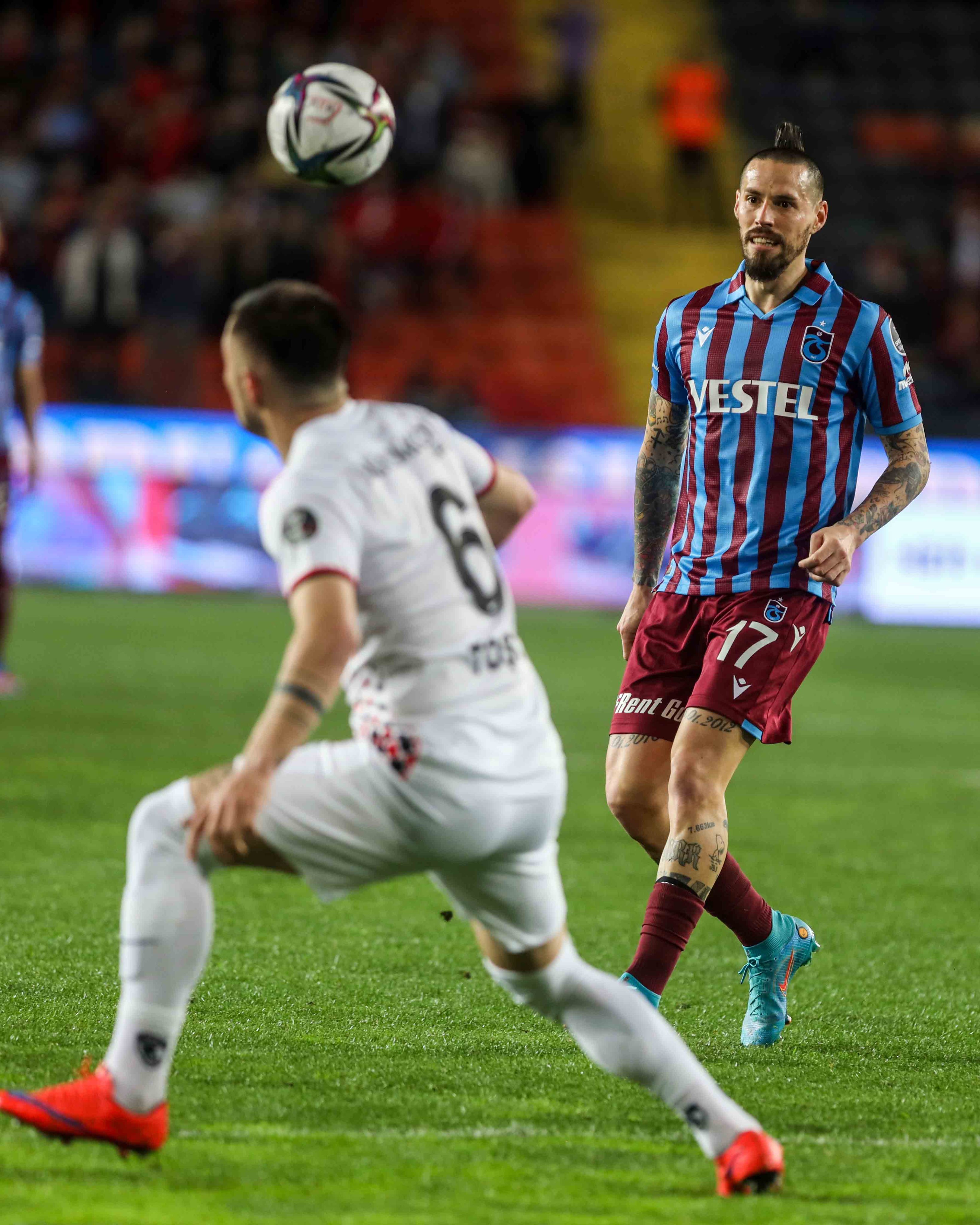 Gaziantep-Trabzonspor maçında Marek Hamsik