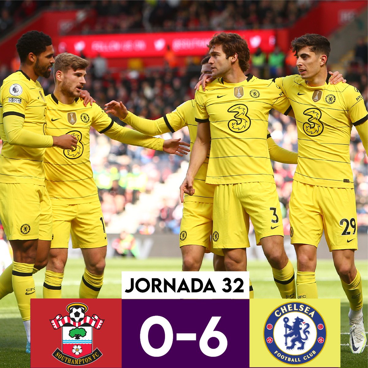 ENLACANCHA503's tweet photo. En la goleada de los Blues frente al Southampton, Lukaku presentó molestias físicas y es duda para el duelo de la Champions 🔥⚽
#cancha #enlacancha #503 #enlacanchaconhernan #elsalvador #futbol #premier #premierleague https://t.co/LZc2T4dGy4