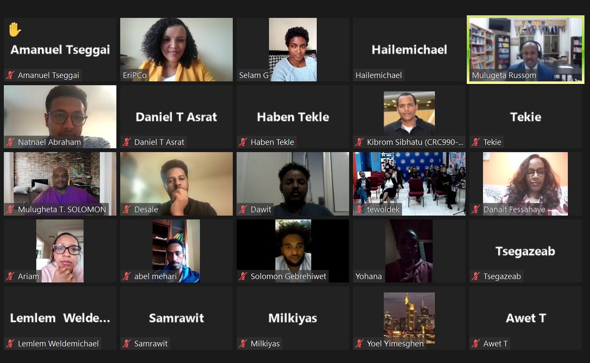 eripco's tweet photo. Thank you to everyone who participated in today’s webinar. 
Special thanks to @MulugetaRussom &amp; the American Center for providing their platform. 
Please complete this webinar survey so we can email you a certificate of participation &amp; hear your feedback.
https://t.co/Zf78E8YGjt https://t.co/iglmlcm7dF