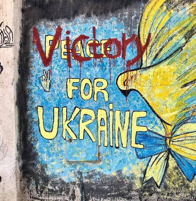 YuriEzhov's tweet photo. That's what we need.
Victory

#StandWithUkraine #StandUpForUkraine https://t.co/bqstY9xtEm