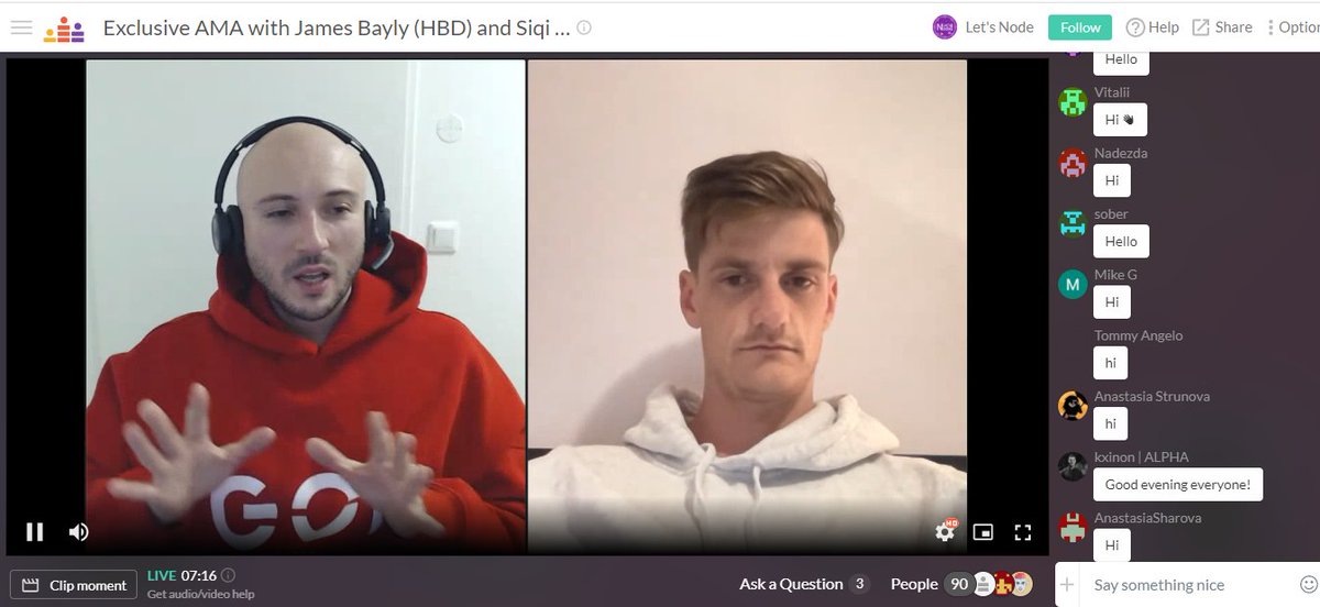 taniabe31's tweet image. Attended a "Exclusive AMA with James Bayly (HBD) and Siqi (HBD) at SubQuery."Thanks to the organizers and James Bailey for an interesting conversation about @SubQueryNetwork. 
#SubQueryNetwork #SubQueryAmbassadorProgram
#SubQuerySpartan #Polkadot #SubqueryIndex #SubqueryApril