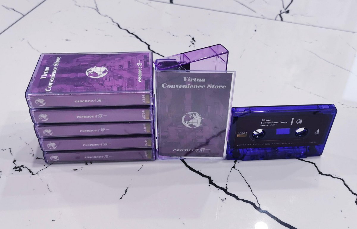LegendaryEntInc's tweet photo. Attention Shoppers! 🛒
Mallsoft hours are now in effect! 🎉
Virtua Convenience Store ✨
by essenceォ液
Available now on limited edition cassette!
https://t.co/BnmRK508aG
#mallsoft #vaporwave #amibent https://t.co/hT7KPj8jdu