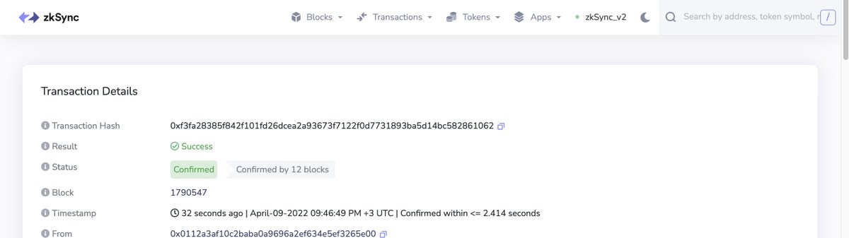 kryptolerok's tweet photo. Hey there! Very friendly soft! Let's doing some test together https://t.co/sMOeN5Gh8l

#L222 #zkSync #Layer2 #ZKRollup #testnet #Ethereum #DeFi @IWM @AntonFedup https://t.co/n3DVE7AbLE