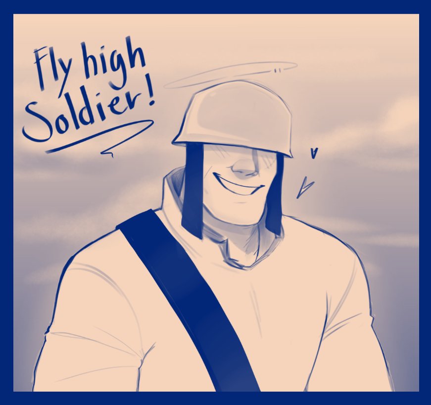 Dusty_Socks08's tweet photo. Godspeed. #riprickmay #TF2 #tf2soldier
Rick May [1940-2020]
#dustysocksart https://t.co/esB6vTDs1R