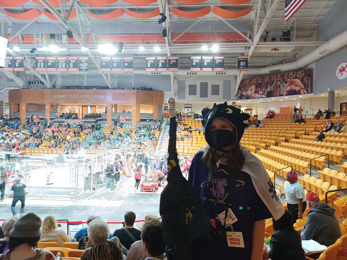 @3229Hawktimus excited to see women in STEM! My daughter compete with Hawktimus Prime at NC First state robotics competition!