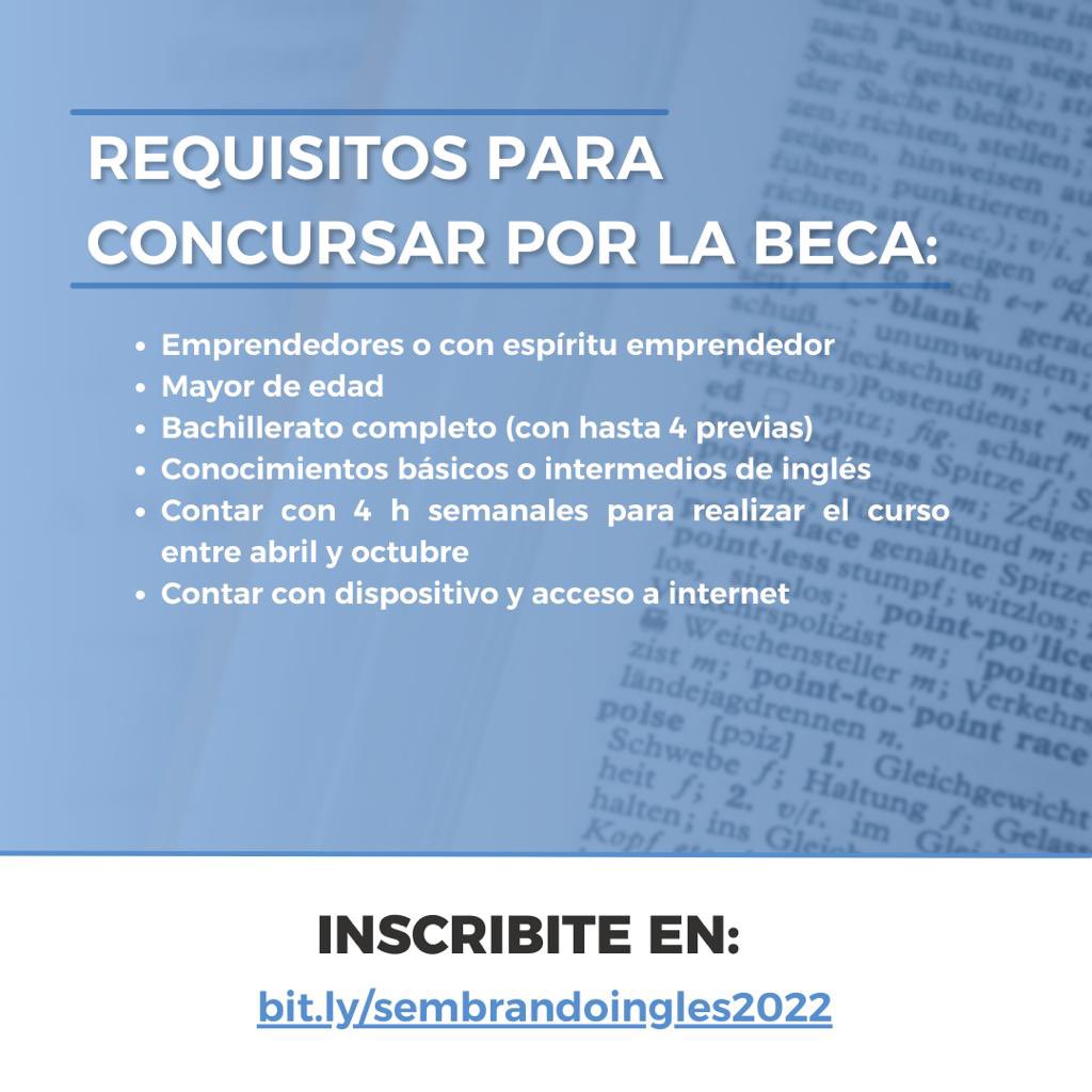 alianzaeduuy's tweet photo. 🔴 400 Becas totales para cursar INGLÉS COMERCIAL gracias a @sembrandouy @usembassyMVD @el_BID 🔴 ▶️ Postulate AHORA en: https://t.co/IDhc7DmOjF ◀️ y difundí con RT. 📣 https://t.co/MDgTj1FjLQ