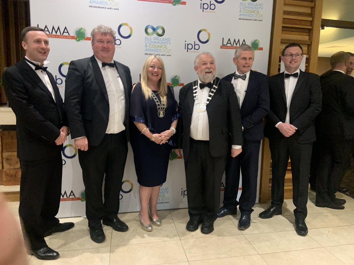 Great to be at the All Ireland Community &amp; Council Awards 2021 with my great council colleagues from <a href="/ClareCoCo/">Clare County Council</a> looking forward to a super night with the mighty host @MartyM_RTE